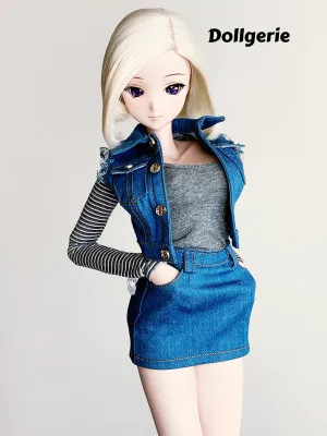 Android-18-style Costume for SmartDoll /DD3