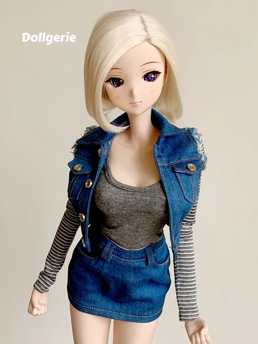 Android-18-style Costume for SmartDoll /DD3