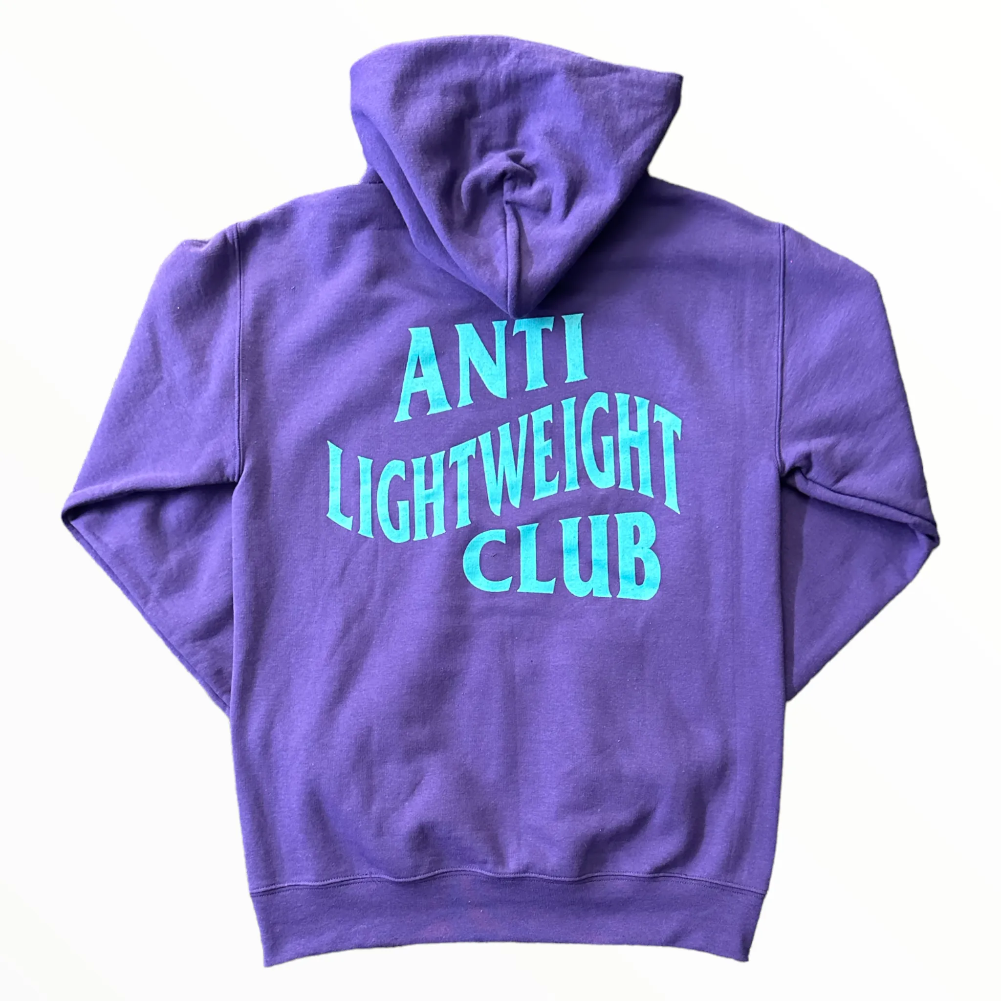 ANTI LIGHT WEIGHT CLUB  - PURPLE - HOODIE