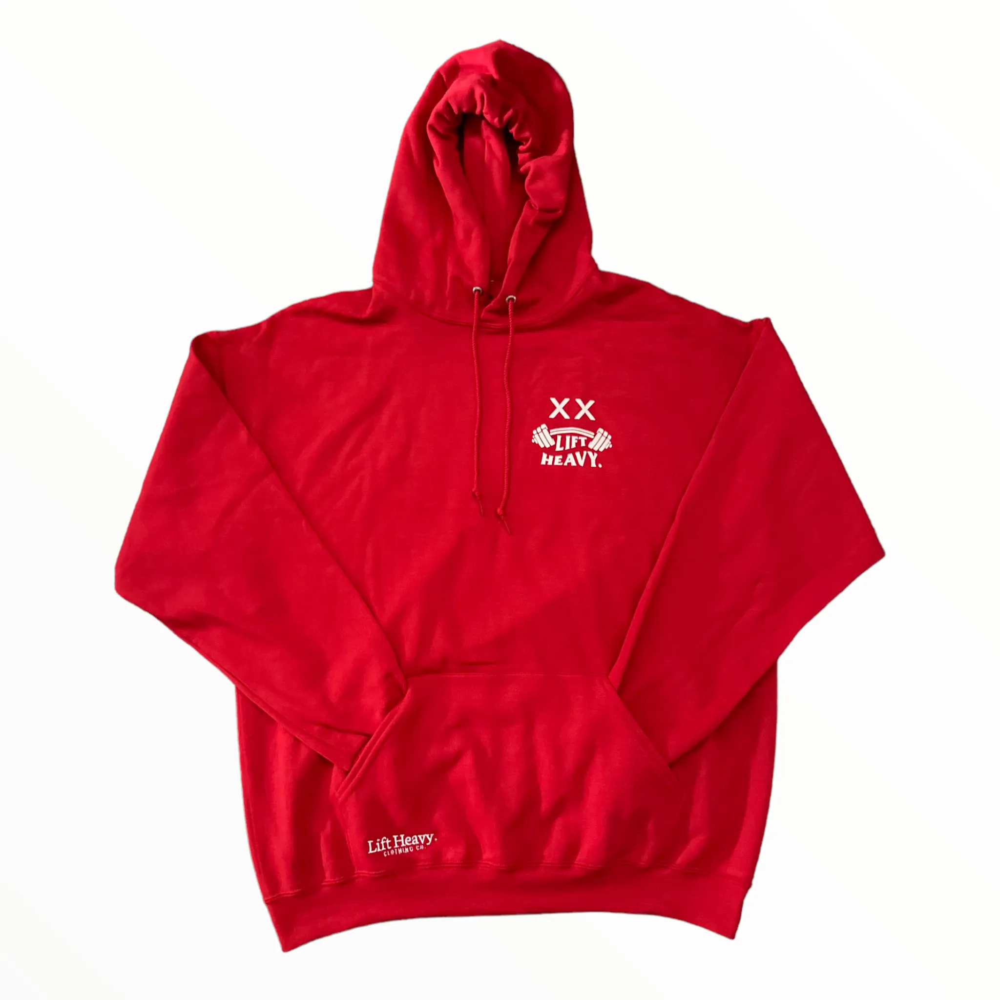 ANTI LIGHT WEIGHT CLUB  - RED - HOODIE