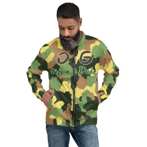 Army Camo Bomber Jacket - OG Hippie Dude