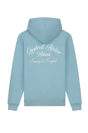 ATELIER MILANO HOODIE | LIGHT BLUE/WHITE