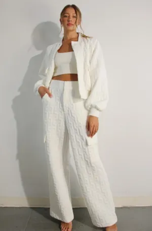 Autumn Bomber Jacket and Pant Set