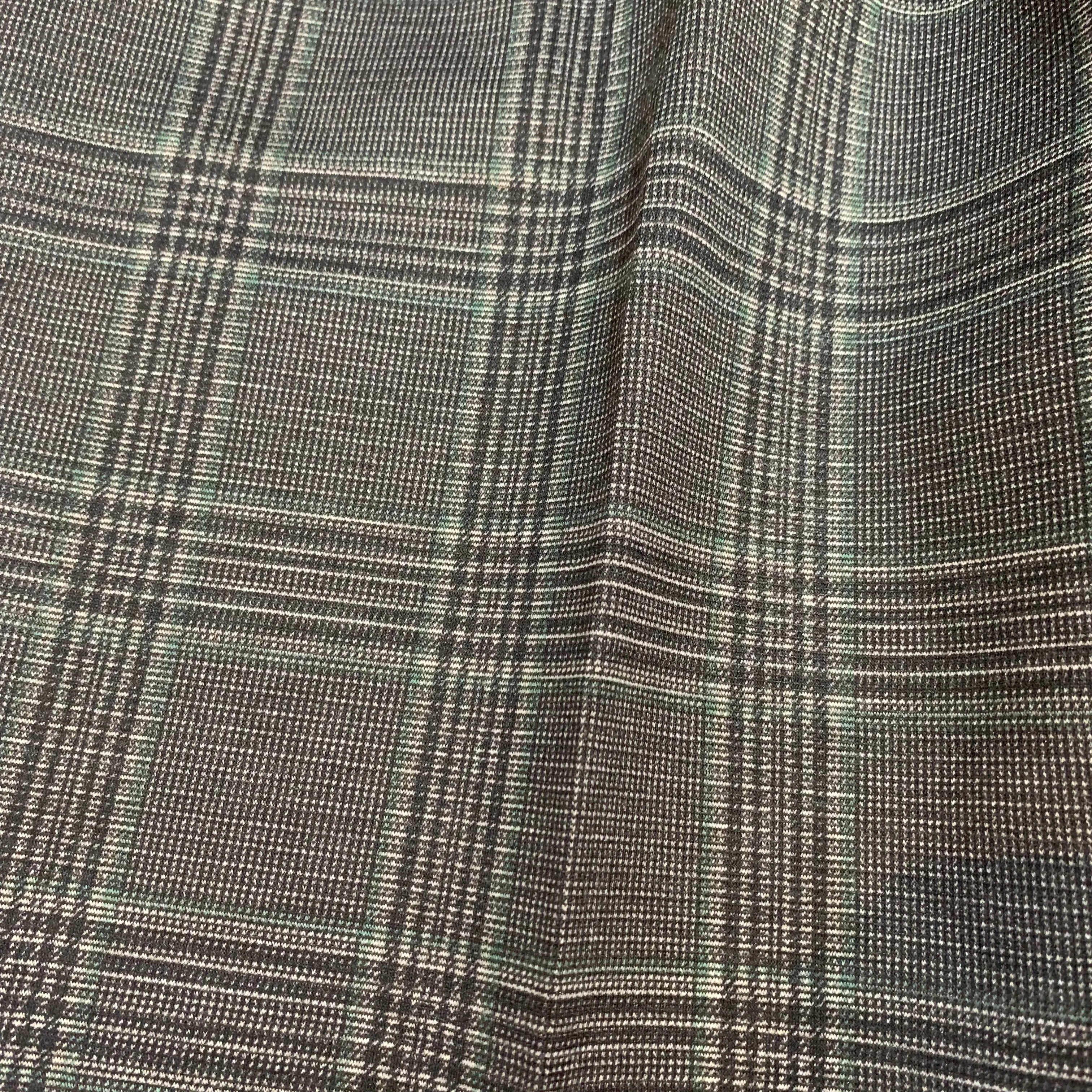 Barabas Black/Grey Checkered Plaid Dress Pants