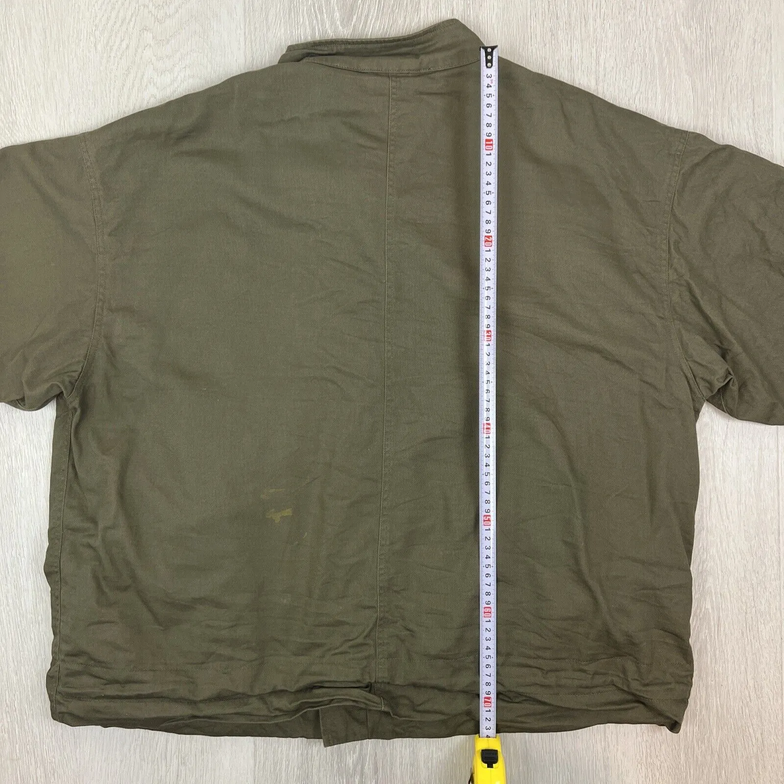 Barney Cools Mens Green Full Zip Bomber Jacket Size 2XL