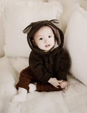 Bear Hoodie Chocolate