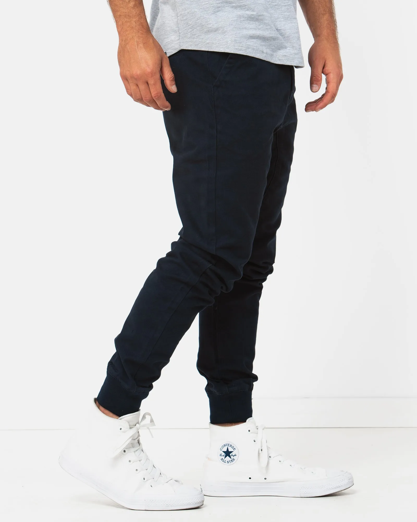 Beau Navy Chino Pants