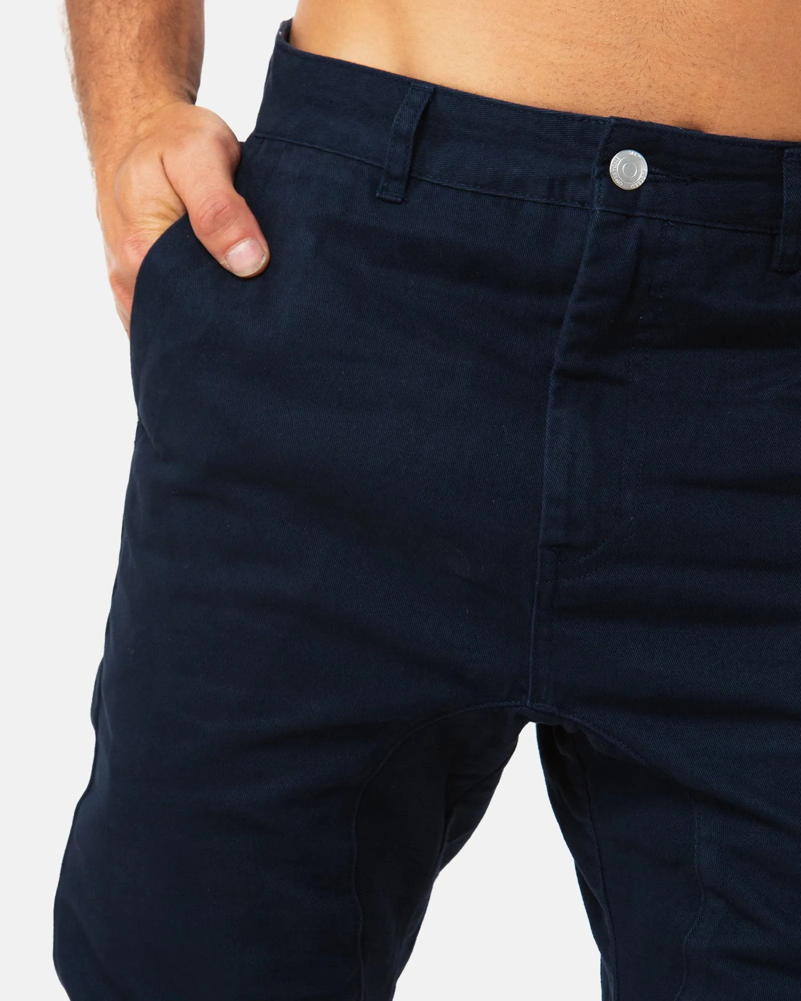 Beau Navy Chino Pants