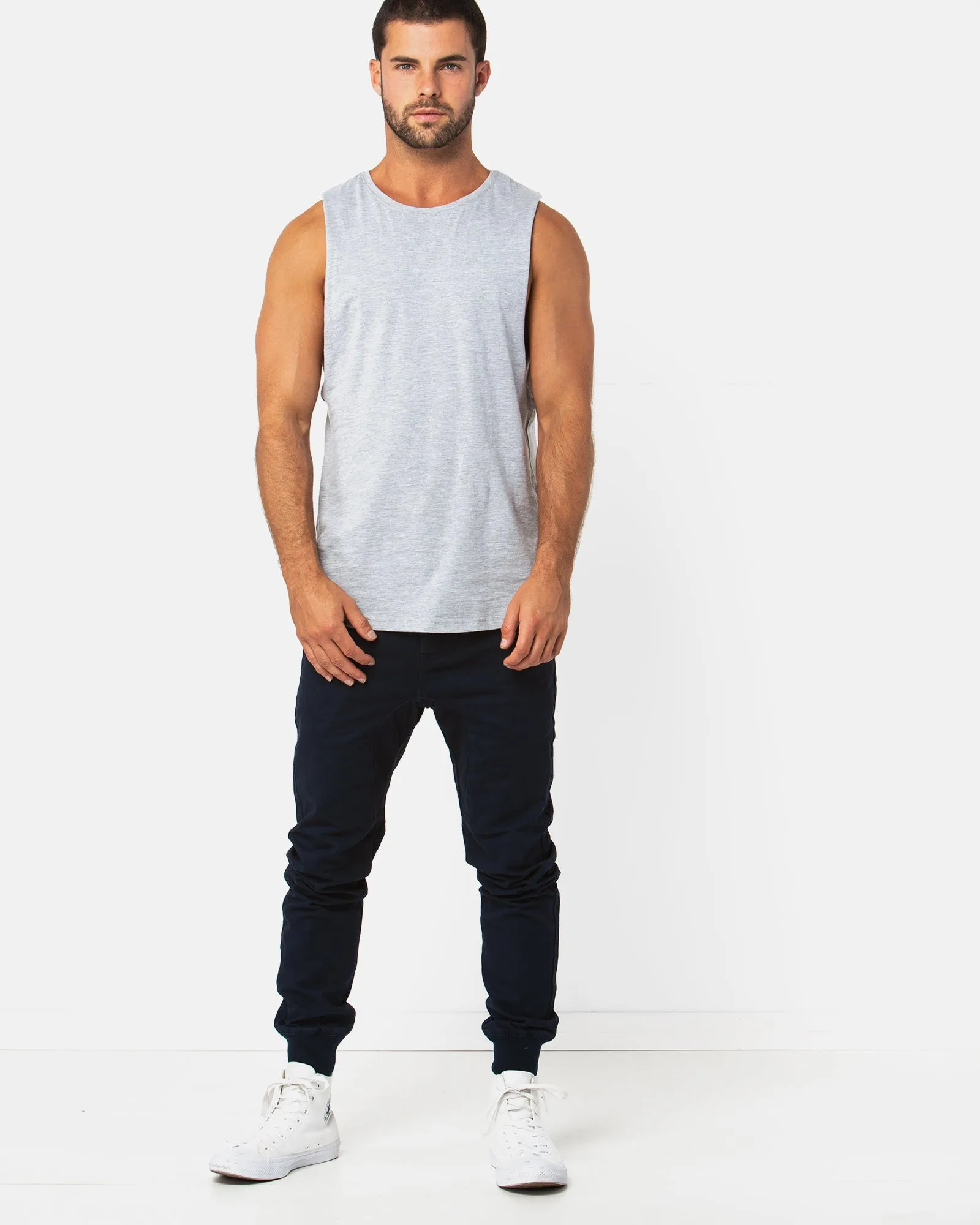 Beau Navy Chino Pants