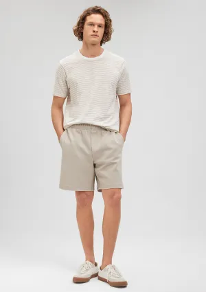 Beige Chino Shorts