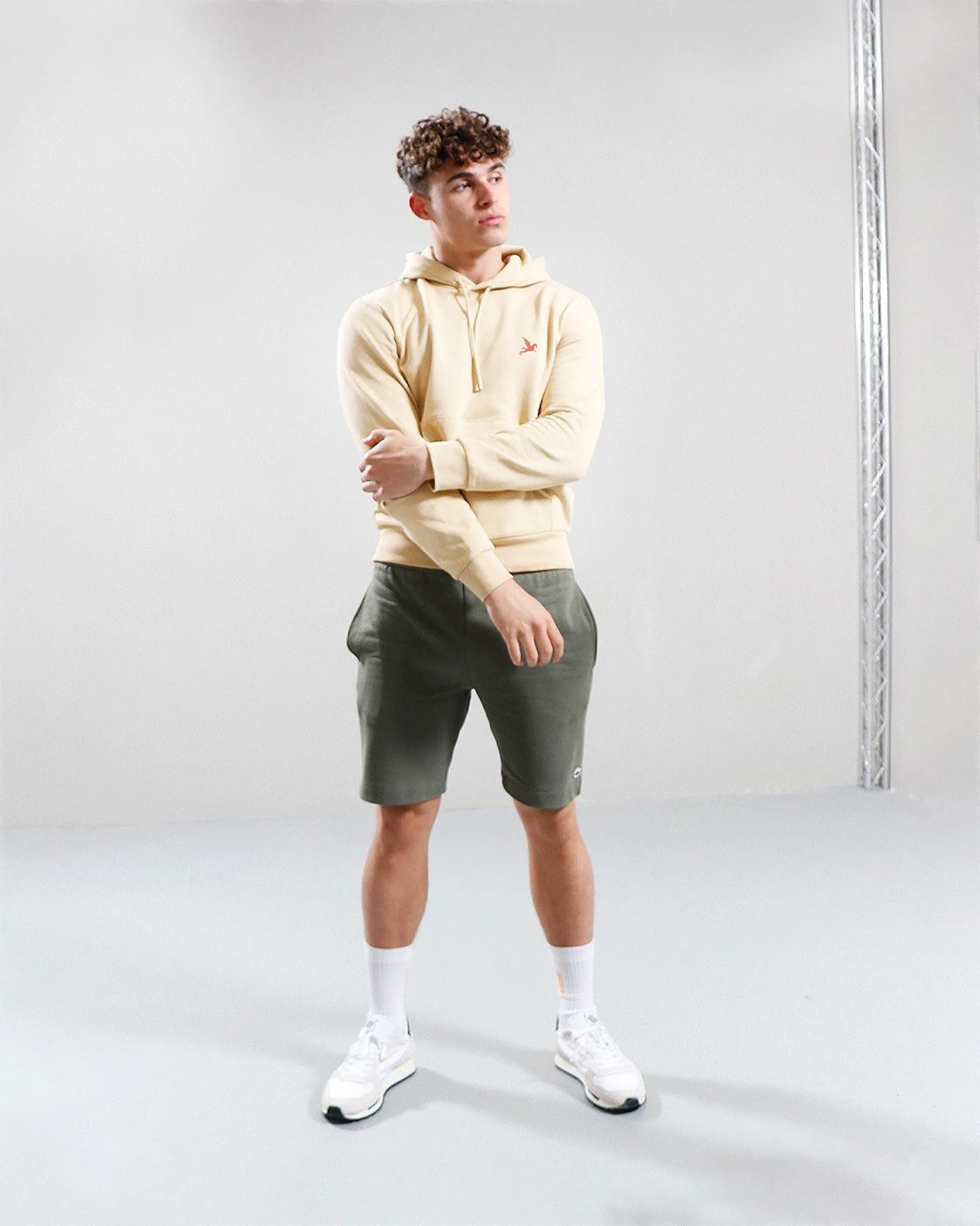 Beige Hoodie