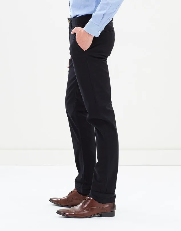Ben Sherman Slim Stretch Chino Black