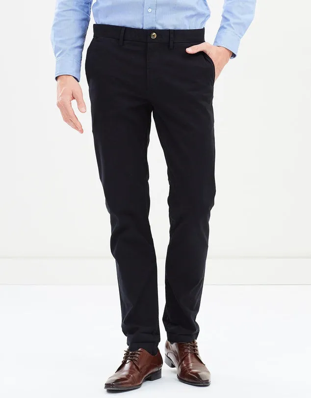 Ben Sherman Slim Stretch Chino Black