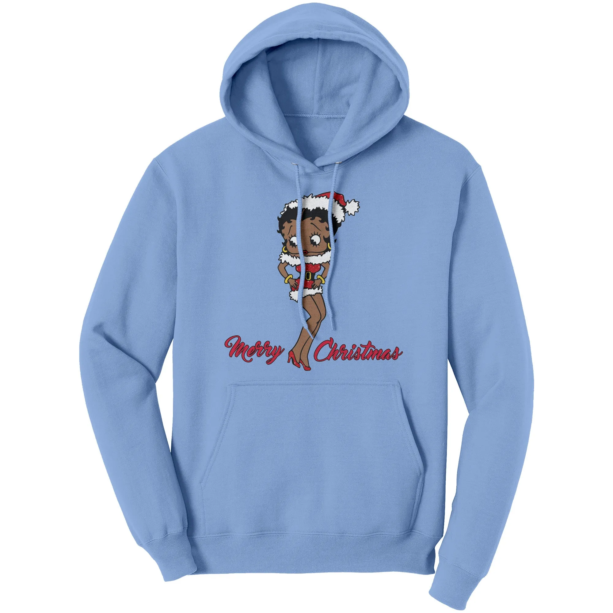Betty Boop Hoodie, Christmas Hoodie, Cute Betty Boop Graphic Hoodie, Betty Boop Gift, Betty Boop Design Hoodie Gift, Christmas Gift For Her