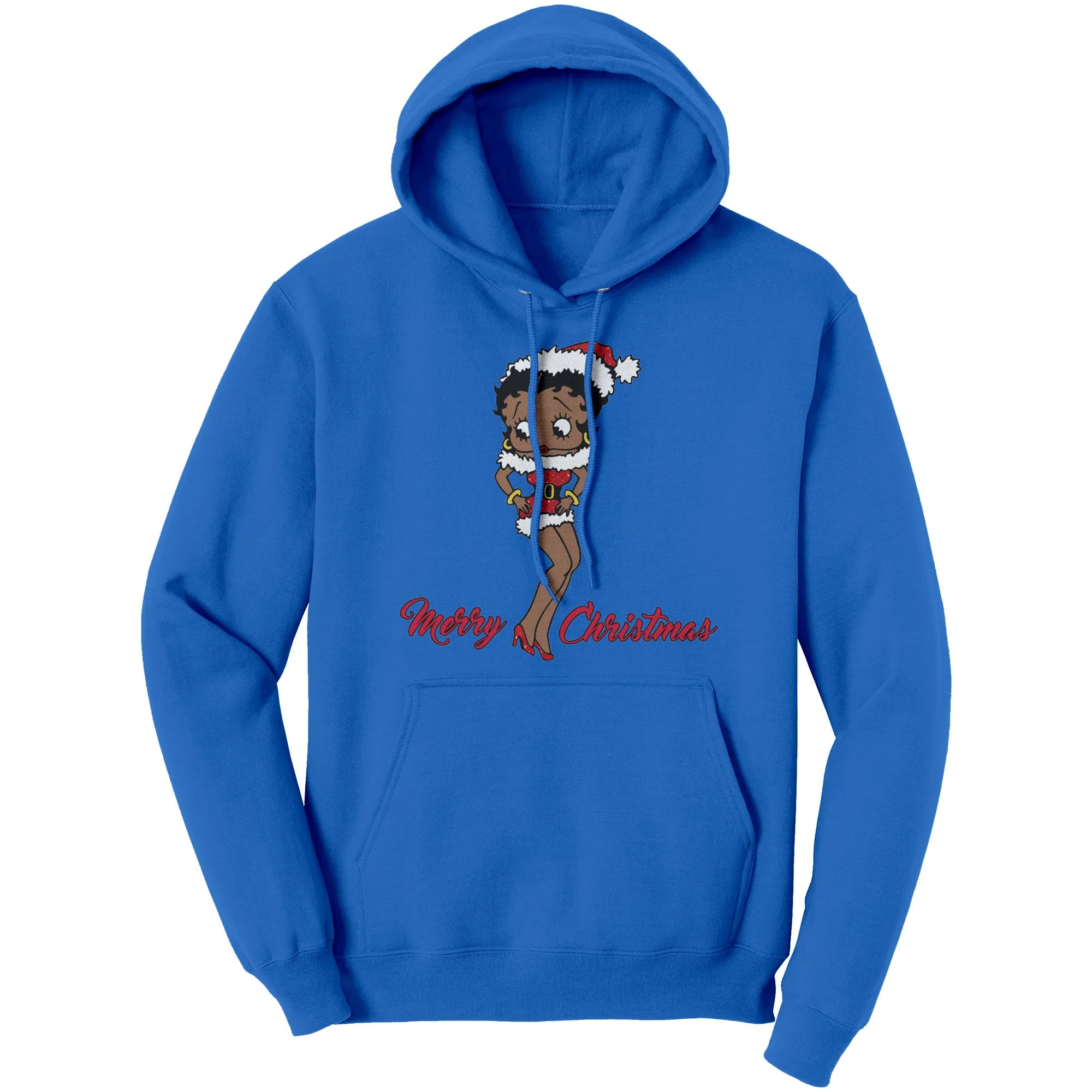 Betty Boop Hoodie, Christmas Hoodie, Cute Betty Boop Graphic Hoodie, Betty Boop Gift, Betty Boop Design Hoodie Gift, Christmas Gift For Her