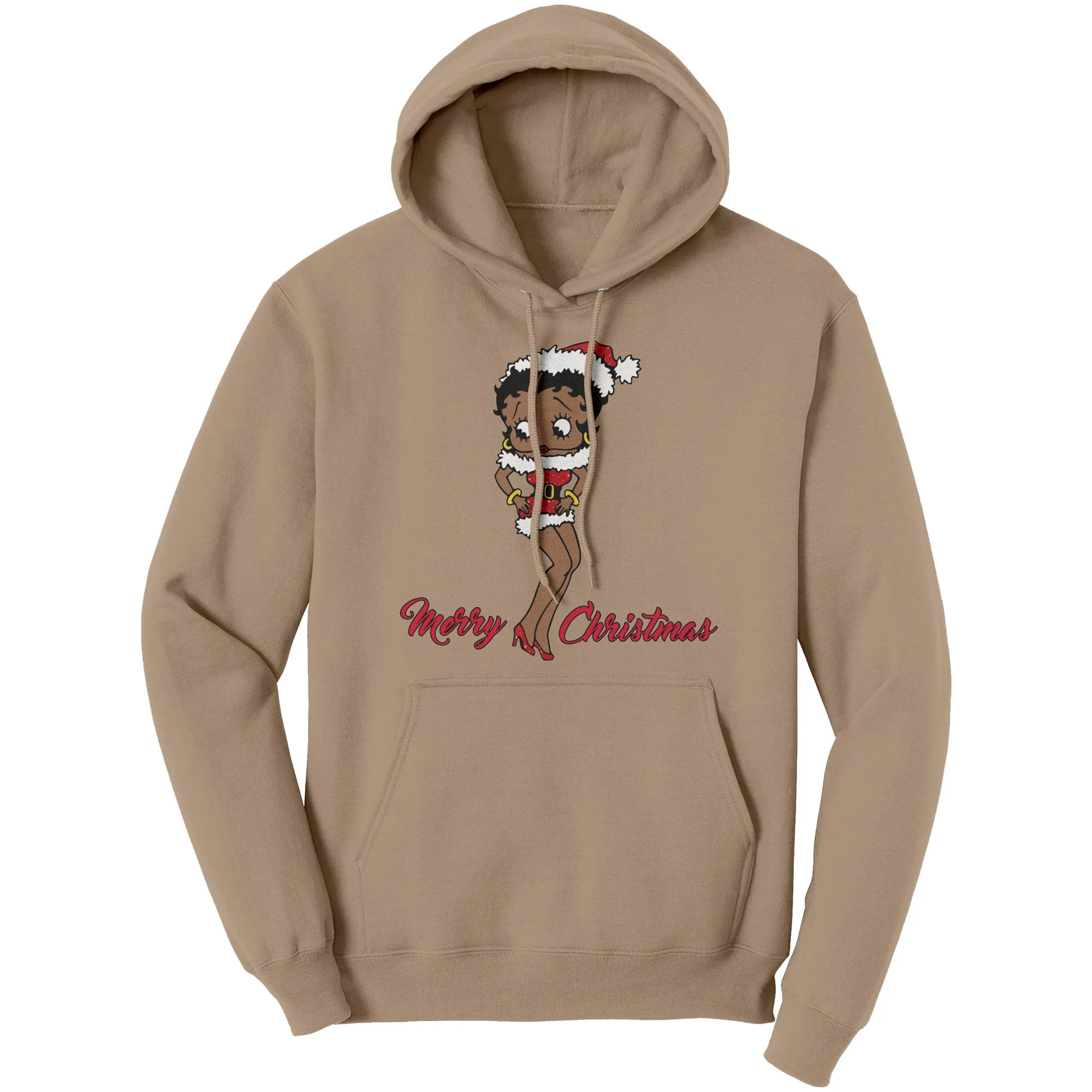 Betty Boop Hoodie, Christmas Hoodie, Cute Betty Boop Graphic Hoodie, Betty Boop Gift, Betty Boop Design Hoodie Gift, Christmas Gift For Her