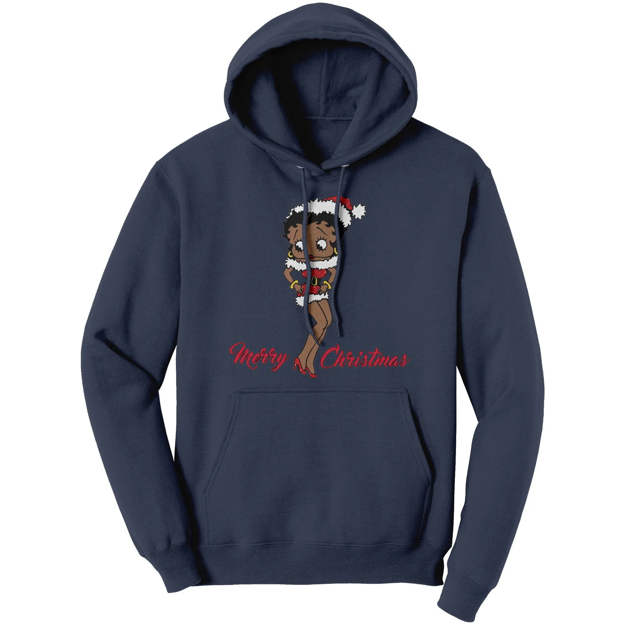 Betty Boop Hoodie, Christmas Hoodie, Cute Betty Boop Graphic Hoodie, Betty Boop Gift, Betty Boop Design Hoodie Gift, Christmas Gift For Her