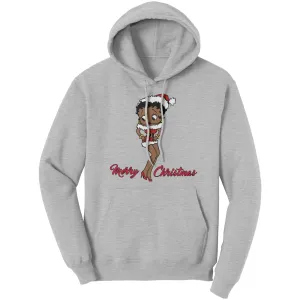Betty Boop Hoodie, Christmas Hoodie, Cute Betty Boop Graphic Hoodie, Betty Boop Gift, Betty Boop Design Hoodie Gift, Christmas Gift For Her