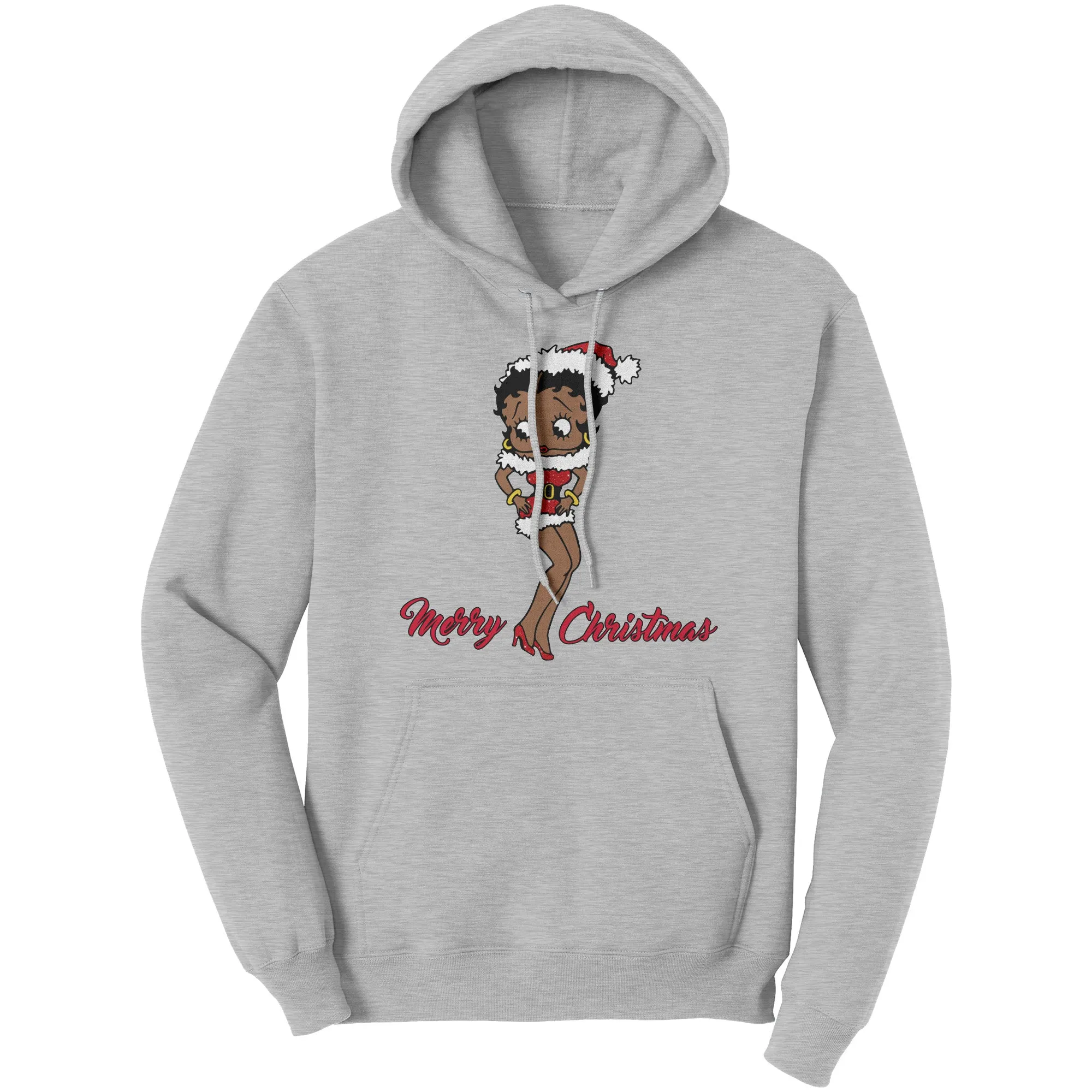 Betty Boop Hoodie, Christmas Hoodie, Cute Betty Boop Graphic Hoodie, Betty Boop Gift, Betty Boop Design Hoodie Gift, Christmas Gift For Her