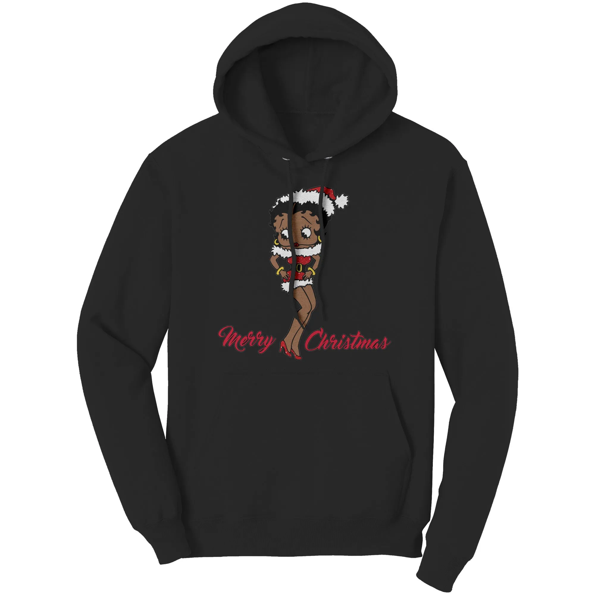 Betty Boop Hoodie, Christmas Hoodie, Cute Betty Boop Graphic Hoodie, Betty Boop Gift, Betty Boop Design Hoodie Gift, Christmas Gift For Her