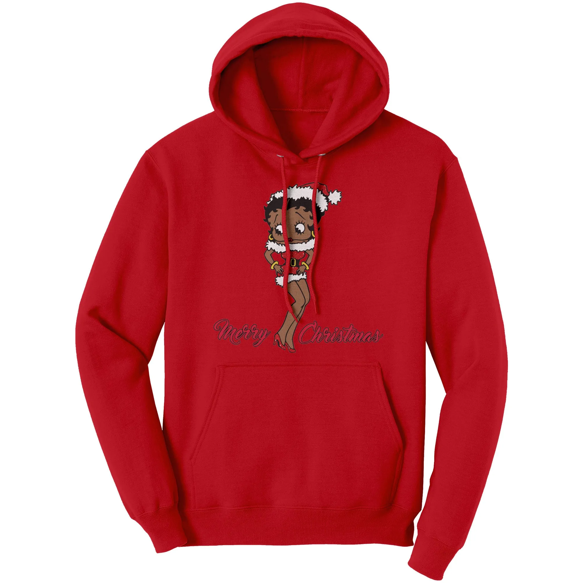 Betty Boop Hoodie, Christmas Hoodie, Cute Betty Boop Graphic Hoodie, Betty Boop Gift, Betty Boop Design Hoodie Gift, Christmas Gift For Her