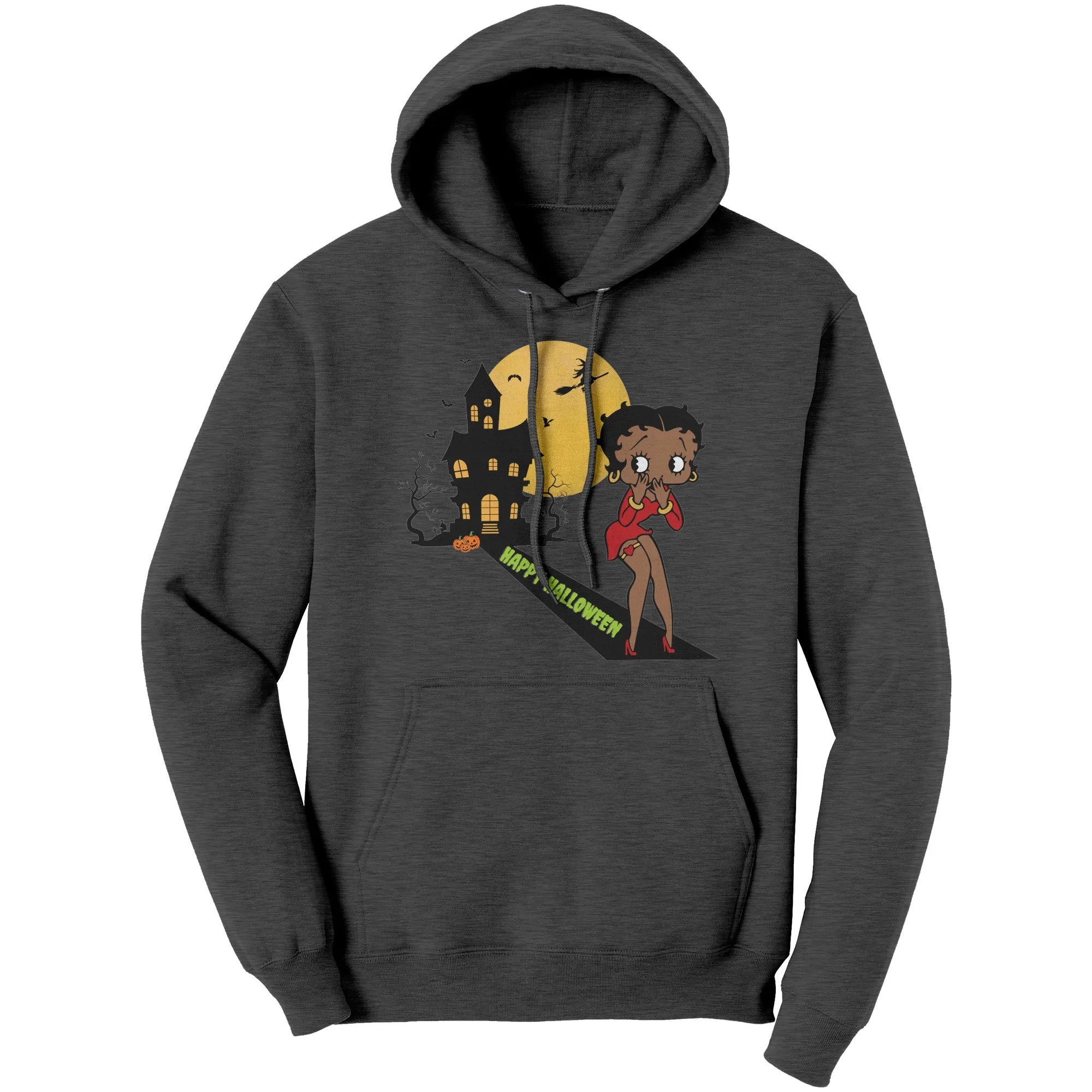 Betty Boop Hoodie, Cute Betty Boop Halloween Hoodie, Spooky Hoodie, Funny Halloween Gift For Her Betty Boop Womens Hoodie, Betty Boop Lover