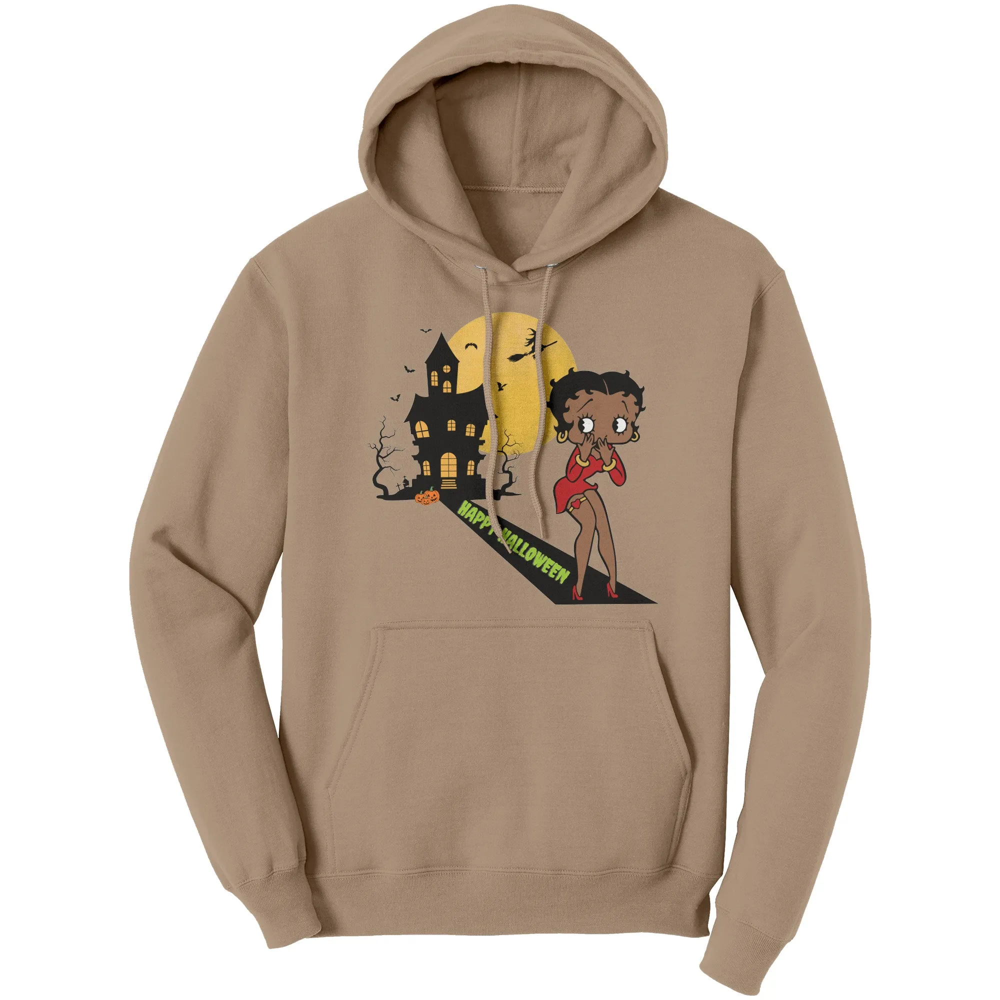 Betty Boop Hoodie, Cute Betty Boop Halloween Hoodie, Spooky Hoodie, Funny Halloween Gift For Her Betty Boop Womens Hoodie, Betty Boop Lover