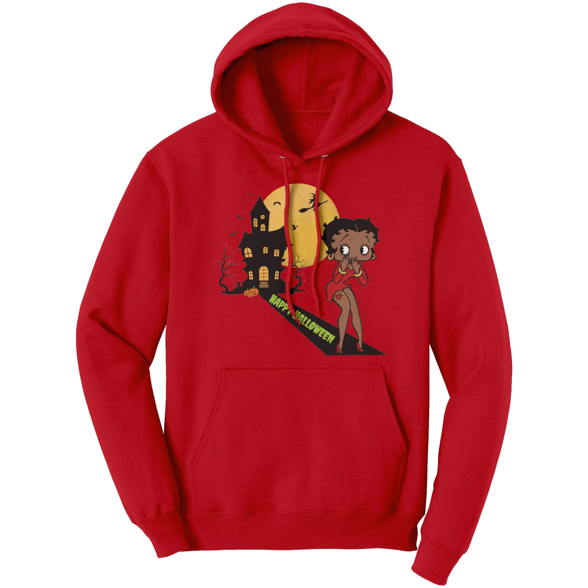 Betty Boop Hoodie, Cute Betty Boop Halloween Hoodie, Spooky Hoodie, Funny Halloween Gift For Her Betty Boop Womens Hoodie, Betty Boop Lover