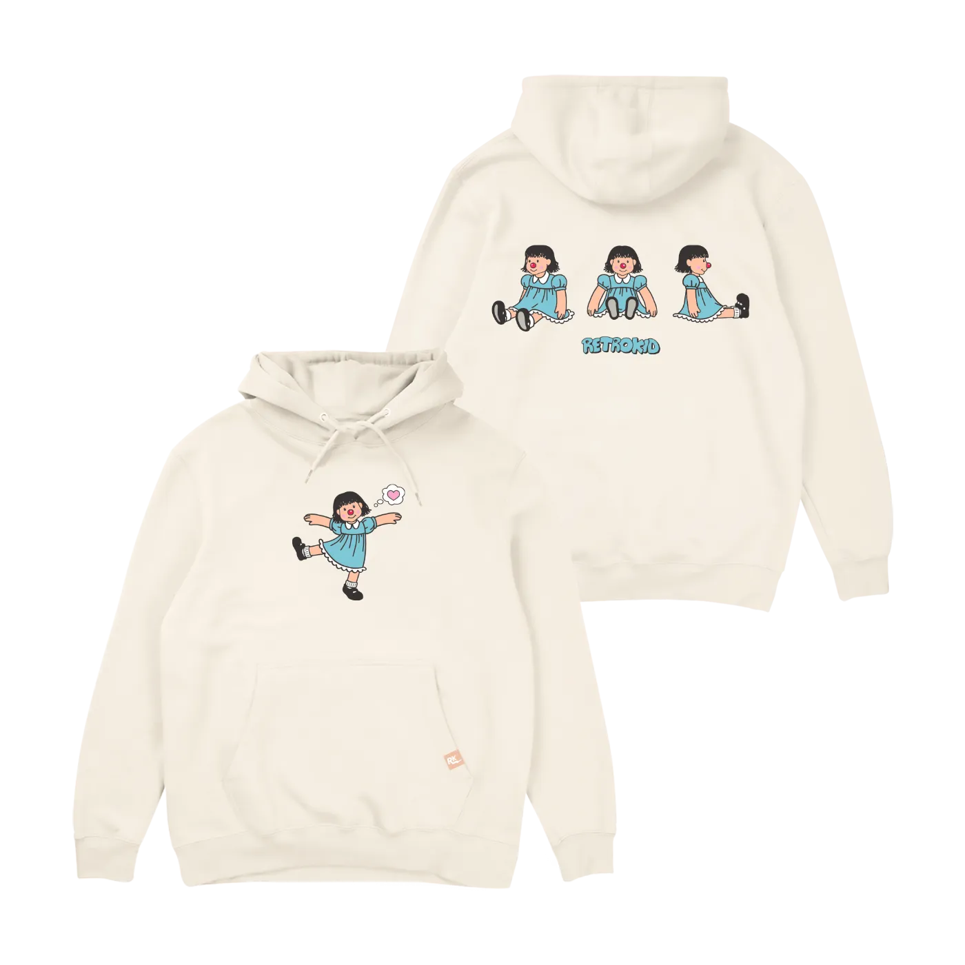 Big Comfy Couch Molly Hoodie - Ivory