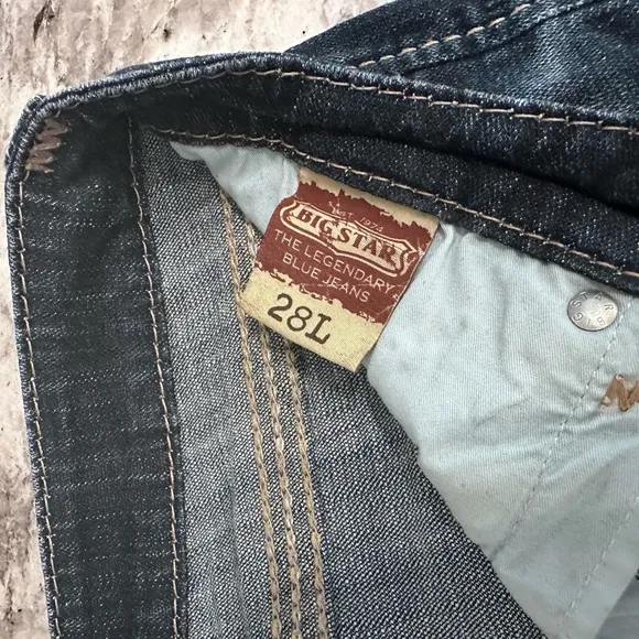 Big Star Vintage mid-rise Skinny Jean size 28L