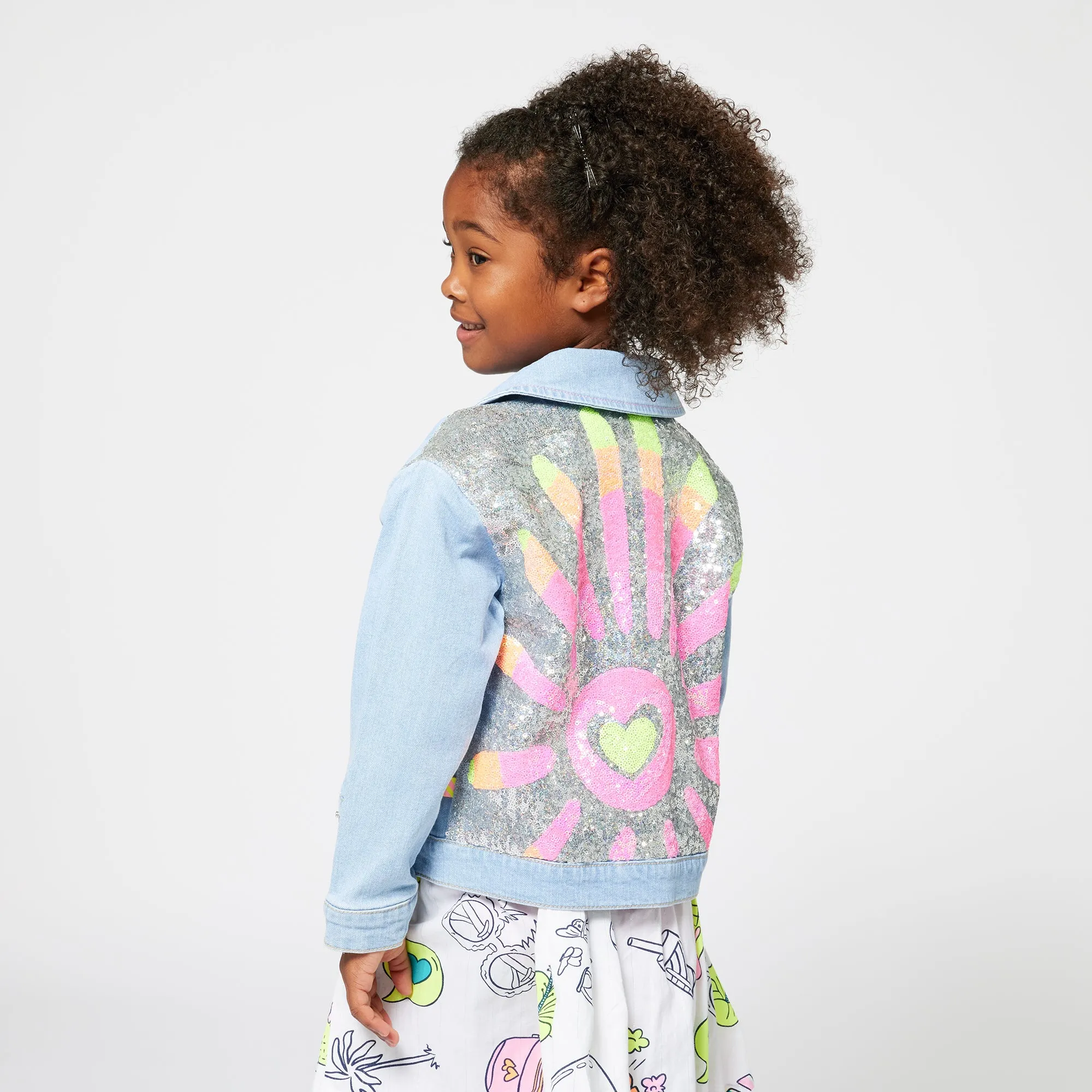 Billieblush Sequin Denim Jacket