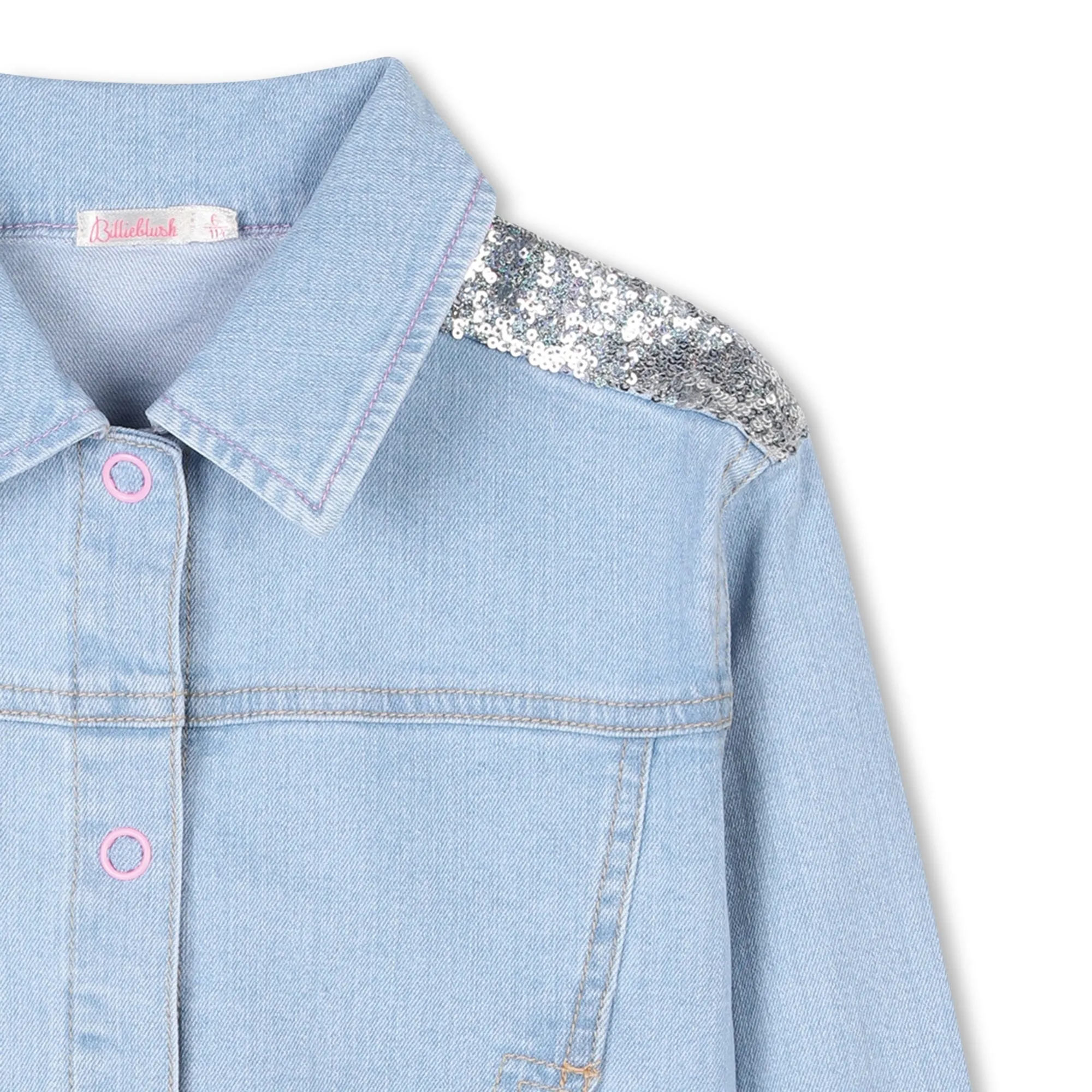 Billieblush Sequin Denim Jacket