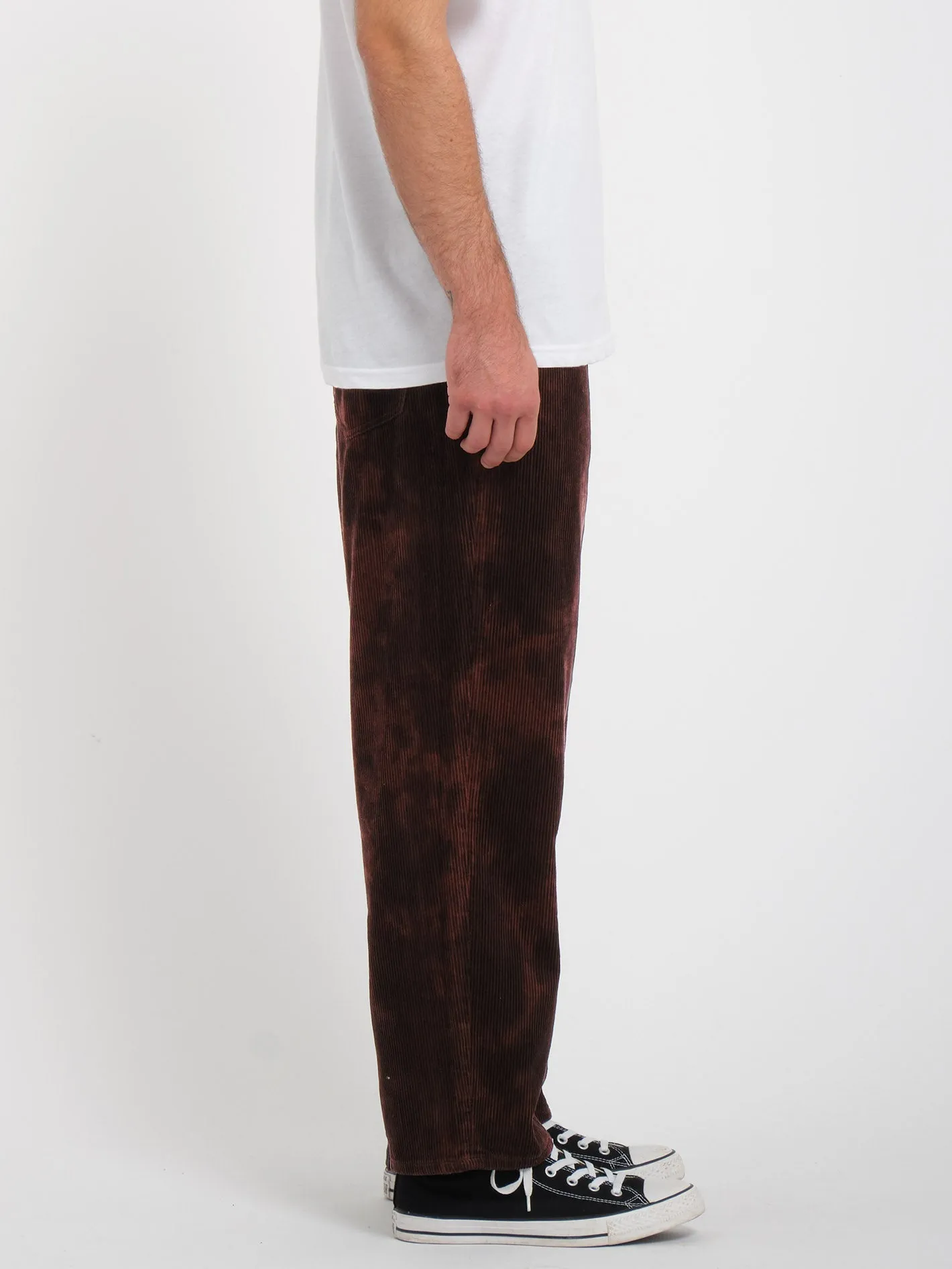 Billow Tapered Cordhose - BITTER CHOCOLATE