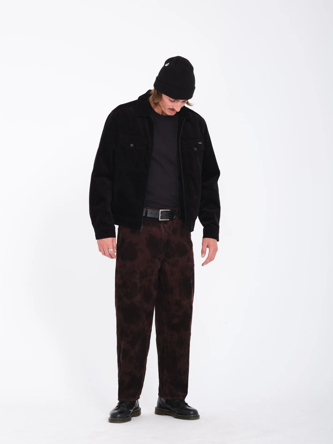 Billow Tapered Cordhose - BITTER CHOCOLATE