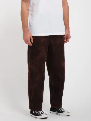 Billow Tapered Cordhose - BITTER CHOCOLATE