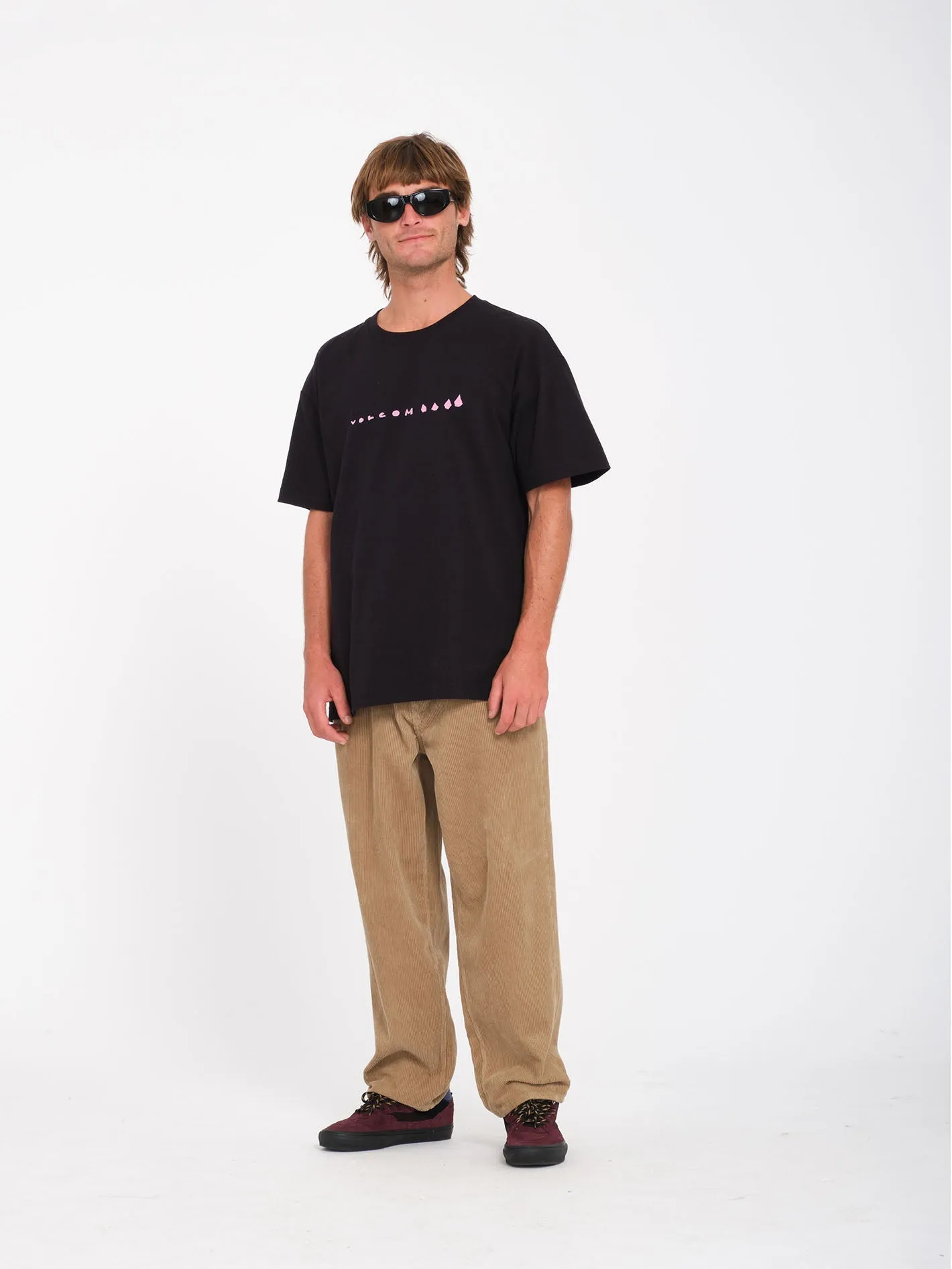 Billow Tapered Cordhose - Khaki