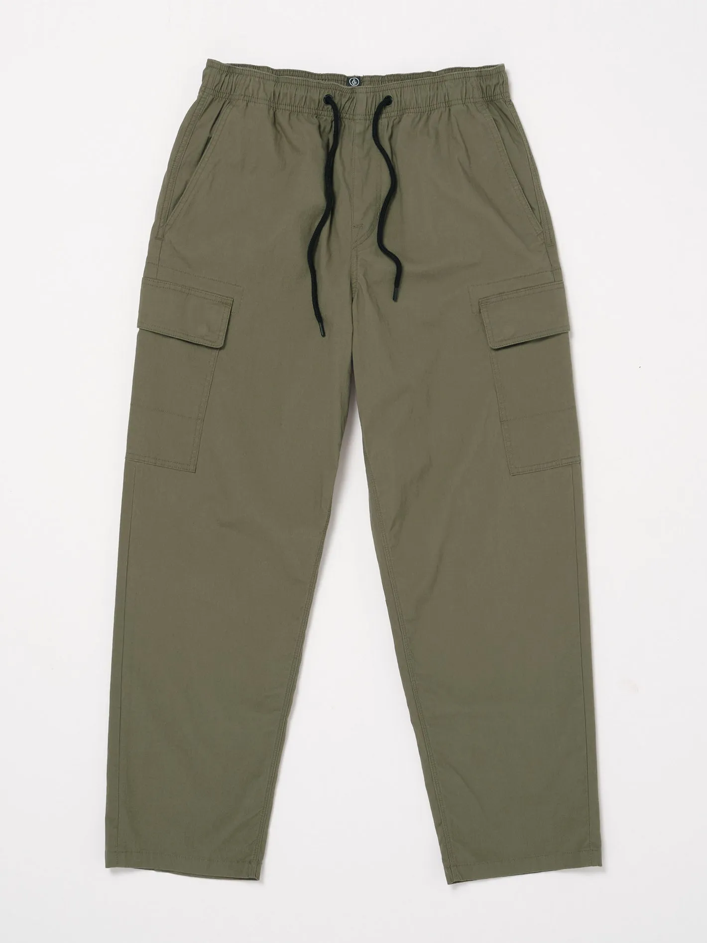 Billow Tapered Elasticated Waist Cargo - WINTERMOSS