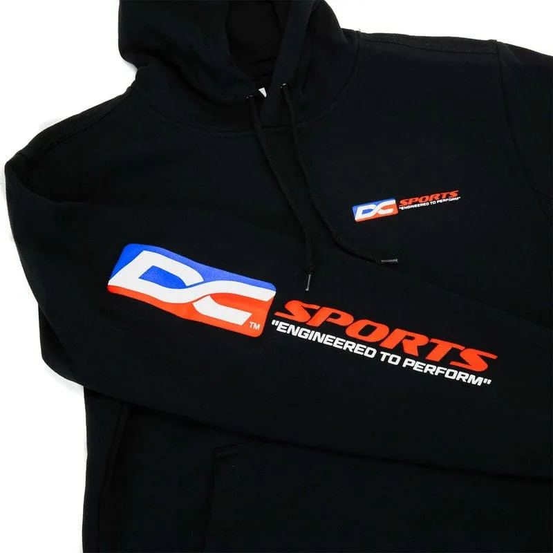 Black DC Sports Race Pullover Hoodie