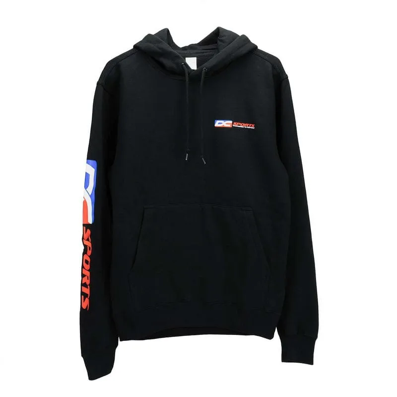 Black DC Sports Race Pullover Hoodie