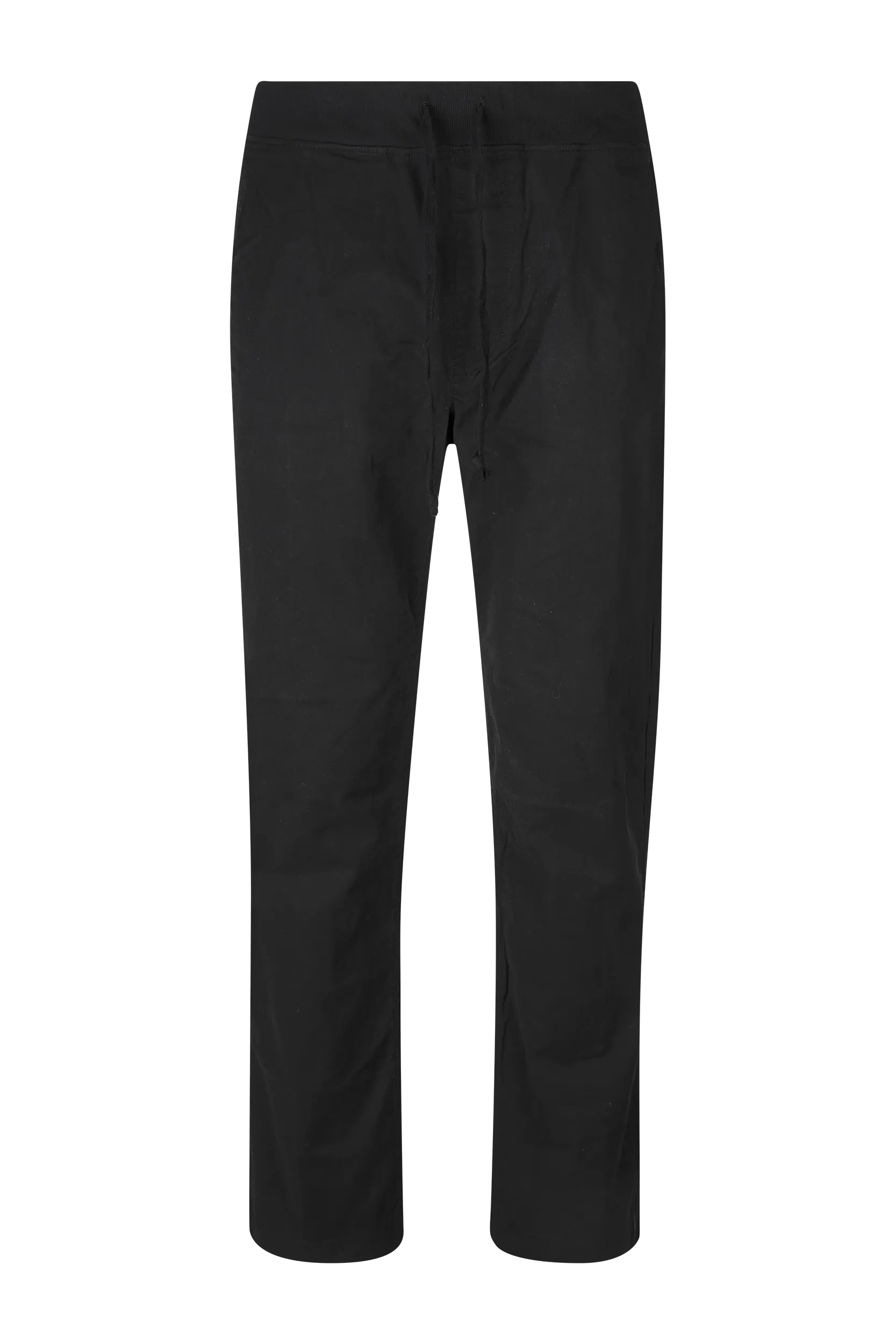 black easy chino pants