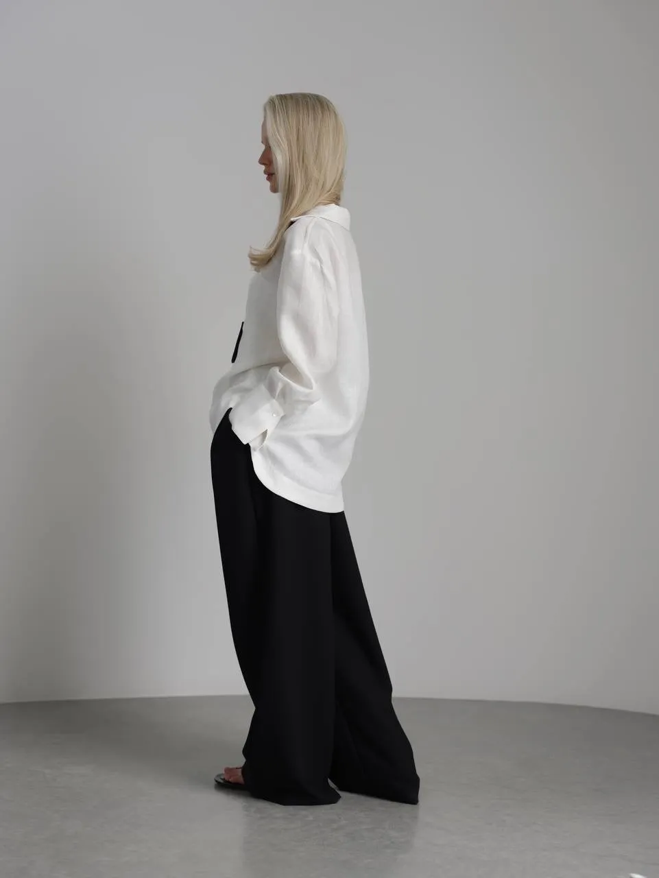 Black Wide-Leg pants