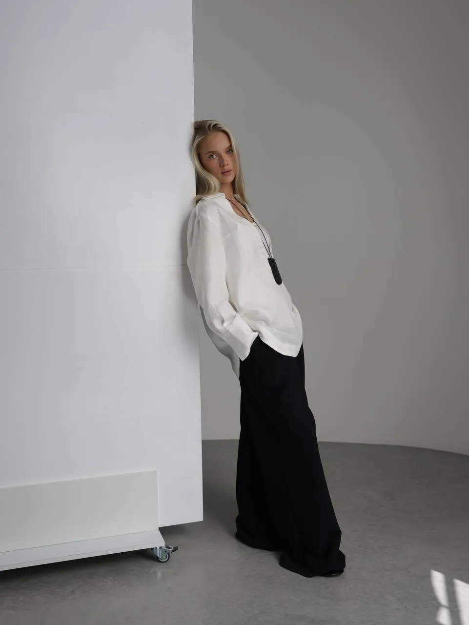 Black Wide-Leg pants