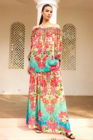 BLUE BLOSSOM LOUNGE PANTS