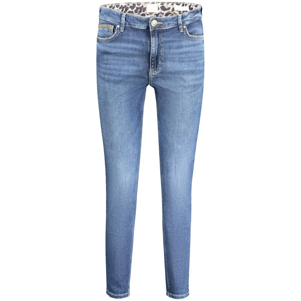 Blue Cotton Jeans & Pant