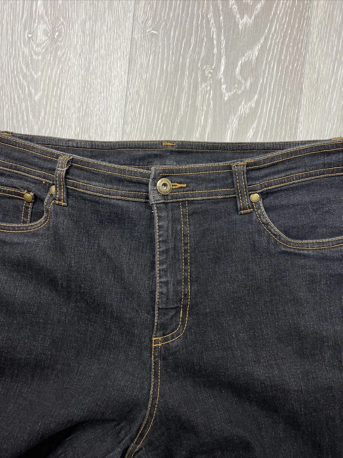 Blue Illusion Womens Black Jeans Size Large