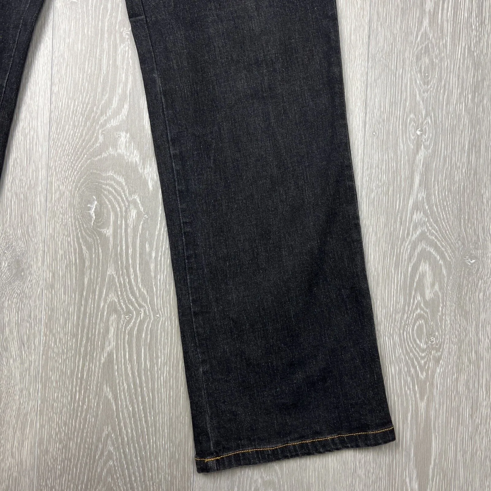 Blue Illusion Womens Black Jeans Size Large