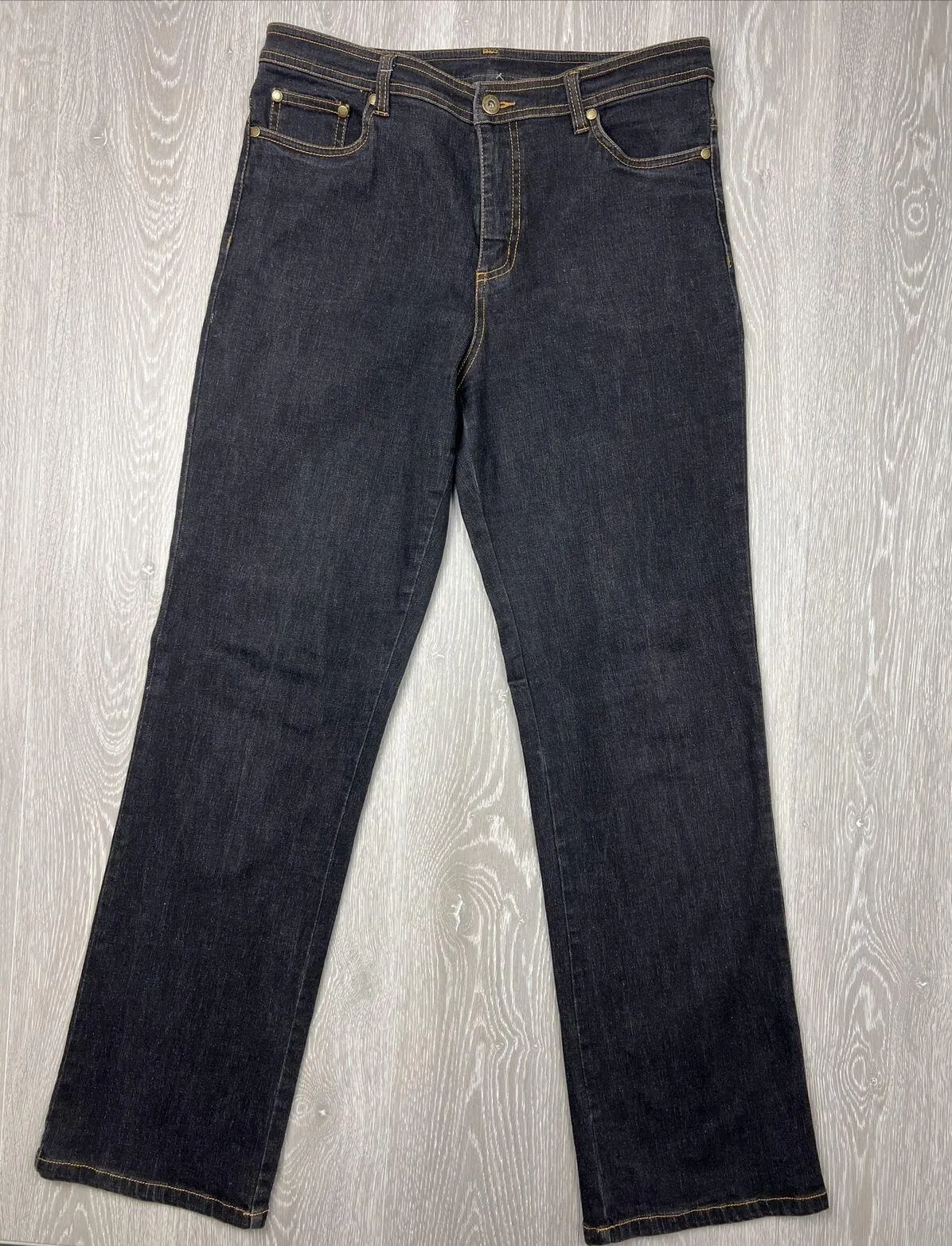 Blue Illusion Womens Black Jeans Size Large