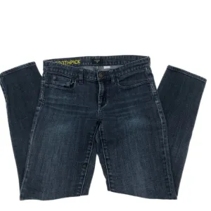 Blue Mid-Rise Skinny Jeans | J Crew