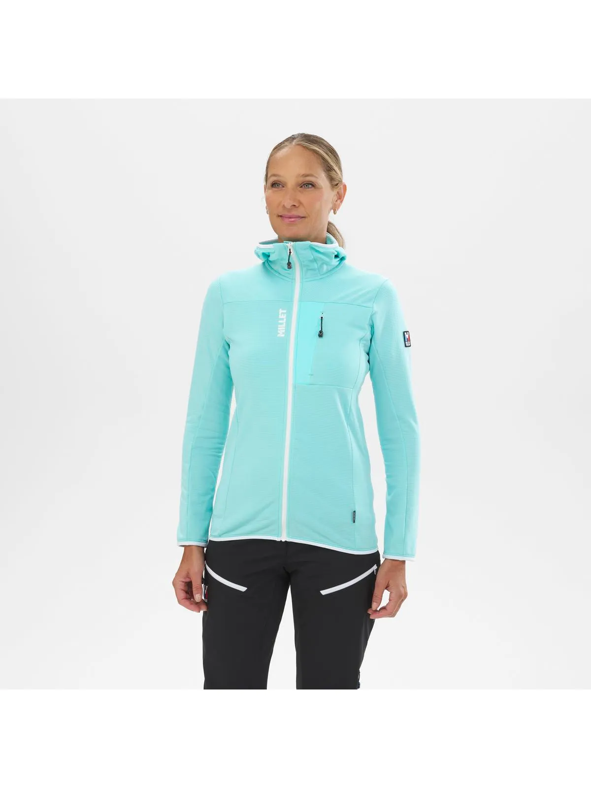 Bluza MILLET W Trilogy Lightgrid Hoodie niebieski
