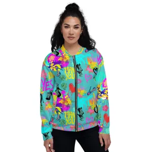 Bomber Jacket 'Miami Art'